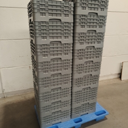 15 paniers en verre Cambro